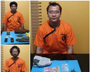 Oknum Pegawai Honorer Dinas PU & Dua Rekannya Ditangkap Polres Inhu